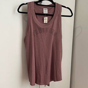 New Mauve workout PINK Thriving top